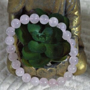 Quartz rose Bracelet – douceur, amour, enfant