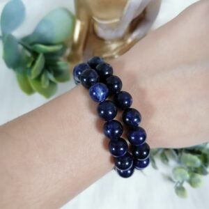 Sodalite bracelet – mental, courage, calme