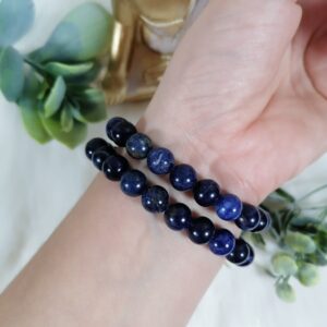 Sodalite bracelet – mental, courage, calme