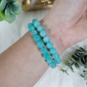 Amazonite bracelet – apaisement, joie, communication