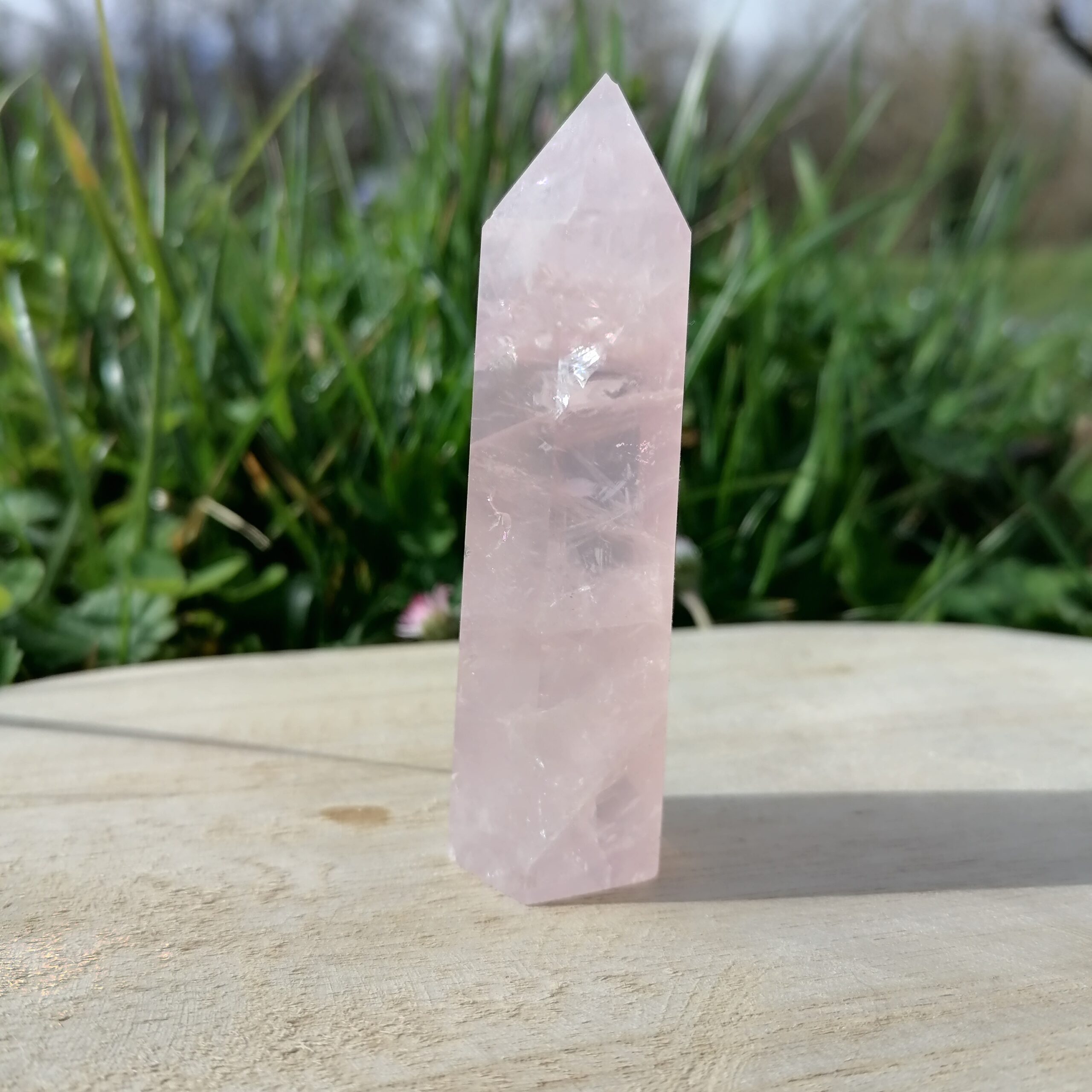 tour de quartz rose douceur amour réconfort enfant bonne affaire