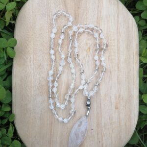 Mala Cristal de roche purification – inspiration tibétain